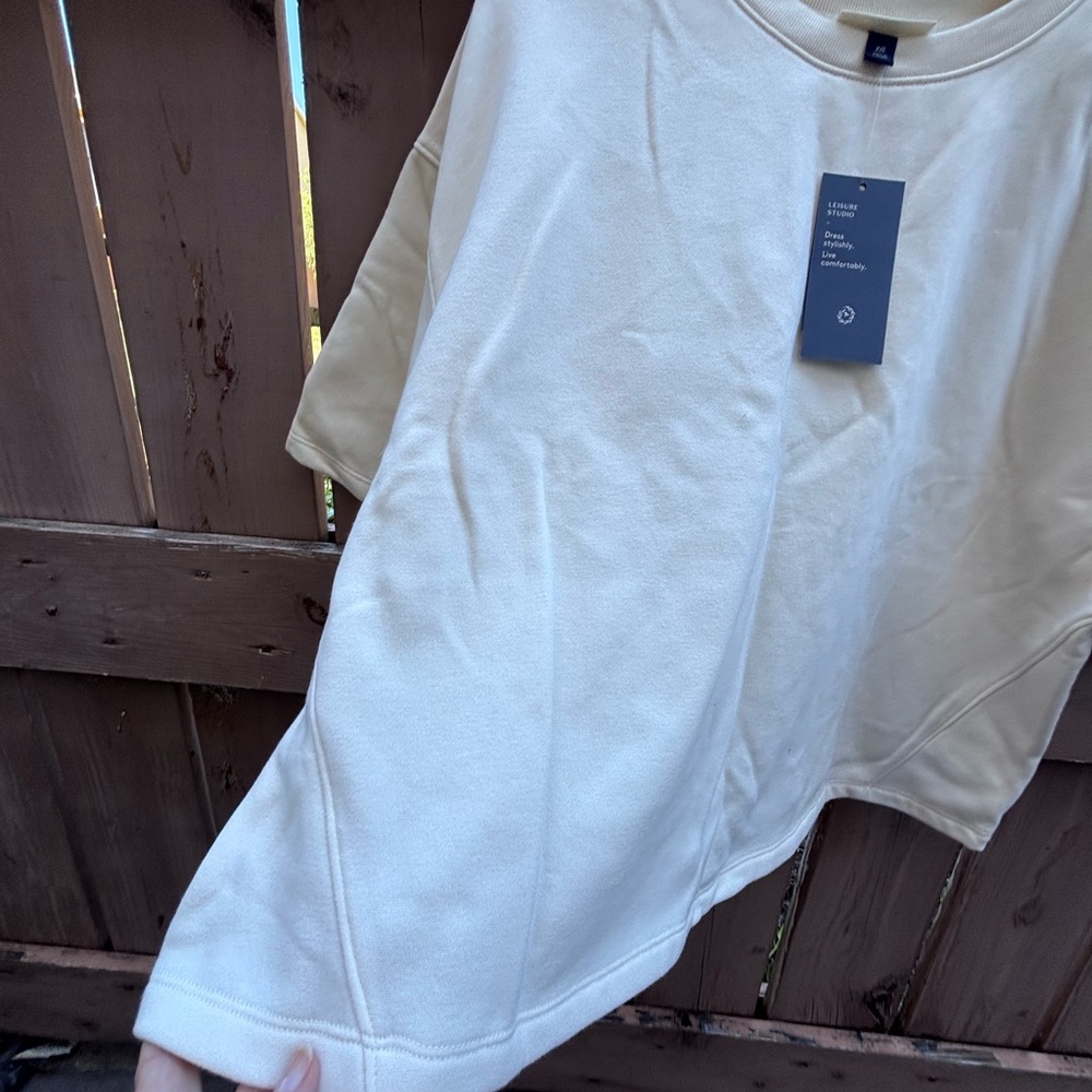 🎉NWT🎉 Universal Thread Cream Scoop Neck Sweater - Picture 5 of 14